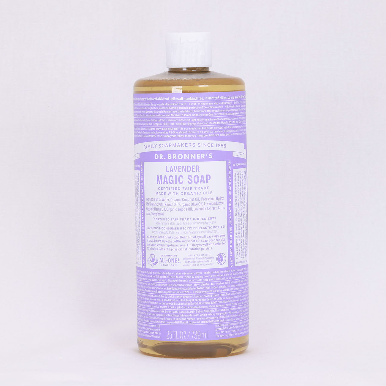 Dr. Bronner's (ドクターブロナー ) マジックソープ LA(ラベンダー) 946m オーガニックソープ【コストコ】