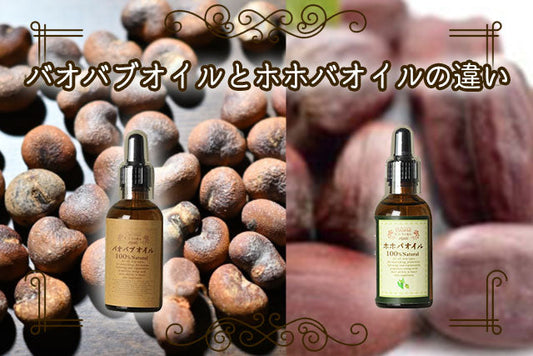 バオバブオイルとホホバオイルの違い