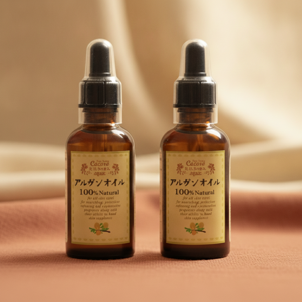 オーガニック アルガンオイル 60ml 天然100% (2本セット)